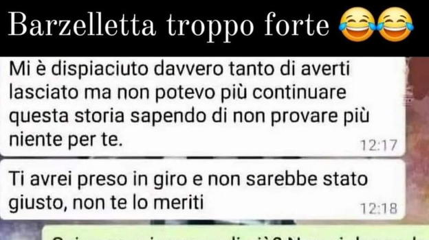 La moglie dopo averlo lasciato scrive al marito