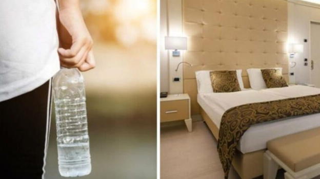 Quando sei in hotel, fai rotolare una bottiglia sotto il letto: ecco perché