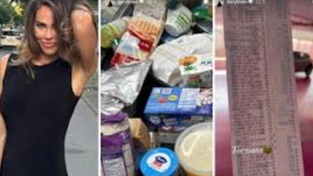 Ilary Blasi, spesa folle al supermercato: ecco quanto ha speso