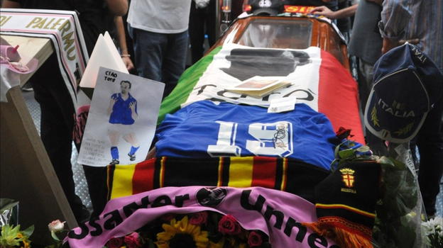 Totò Schillaci, è successo durante i funerali: l’emozione è stata troppo forte