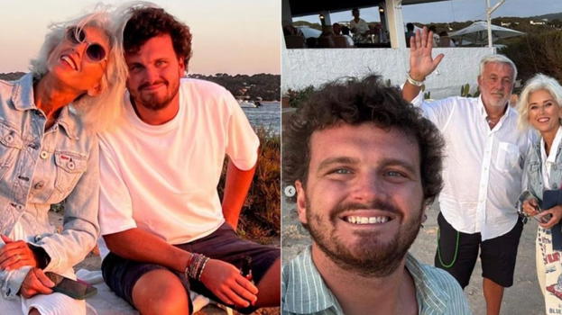 "Il nostro pilastro" Il marito e l’unico figlio di Paola Marella