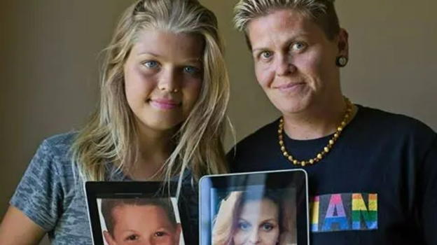 Madre e figlio cambiano genere insieme: lei diventa il padre della figlia