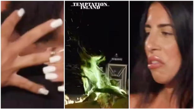 Titty lancia l’anello nel fuoco e la fiamma diventa verde: ecco perché