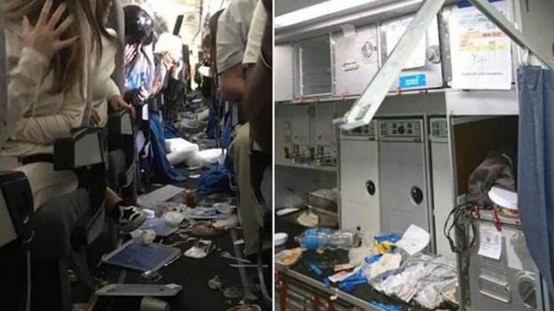 È successo in volo, a bordo 329 passeggieri e 19 membri d’equipaggio