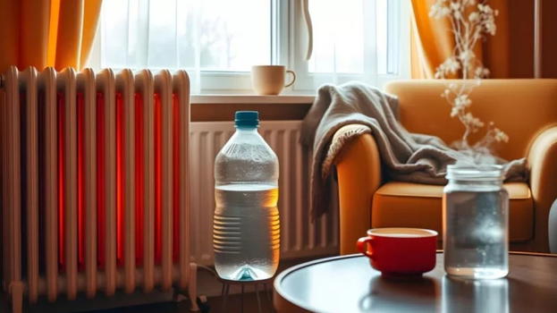 Termosifoni, il trucco della bottiglia che riduce i consumi