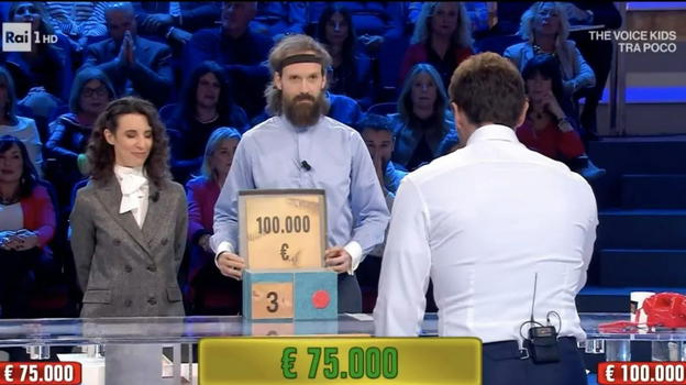 Orazio vince 75mila euro ad Affari Tuoi: la scoperta da brividi sui suoi problemi