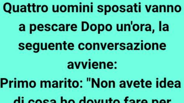 Quattro uomini sposati … (Barzelletta)