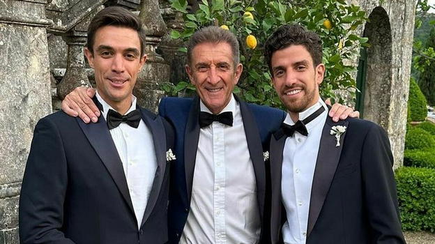 Ezio Greggio, gli auguri per il matrimonio del figlio: "Buona vita"