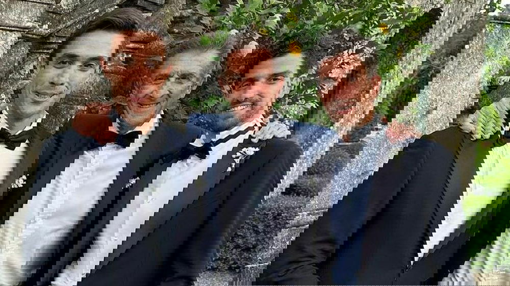 Ezio Greggio, gli auguri per il matrimonio del figlio: "Buona vita"