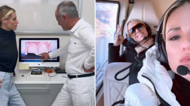 Paura per Michelle Hunziker, improvviso incidente in montagna per la figlia Sole