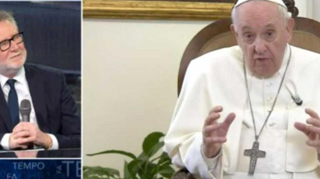 Fabio Fazio, il retroscena sull’intervista a Papa Francesco