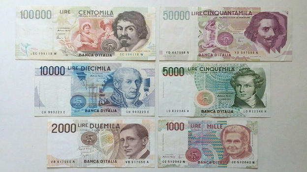 Hai in casa queste vecchie lire? Ecco quanto valgono