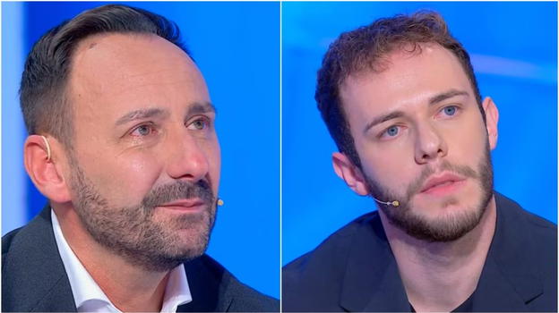 Lorenzo chiude la busta al padre Fausto, ma c’è una frase a fine puntata