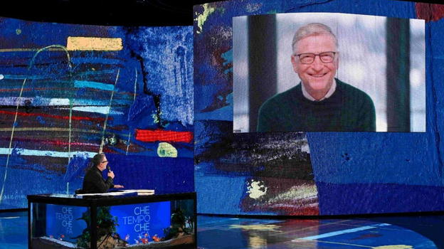 Bill Gates e la profezia in diretta Tv da Fazio a Che Tempo che fa