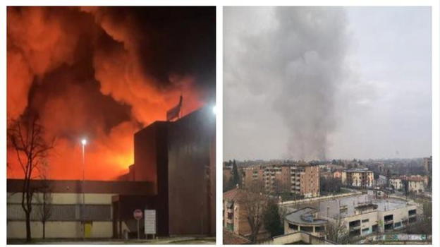 Nube tossica avvolge la città, cittadini spaventati: "Non uscite di casa"