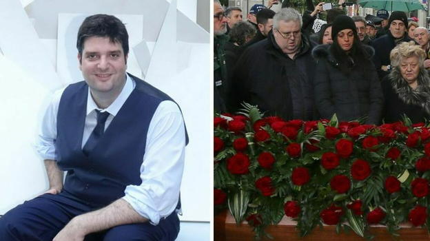 Lorenzo Rovagnati, la moglie ai funerali: «Nostra figlia nata..