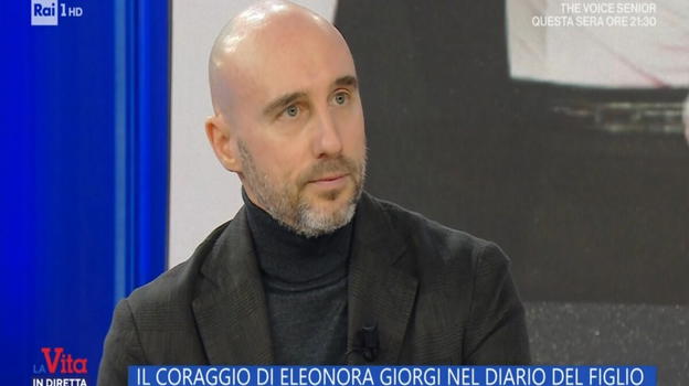 Eleonora Giorgi, l’annuncio del figlio in tv da Matano