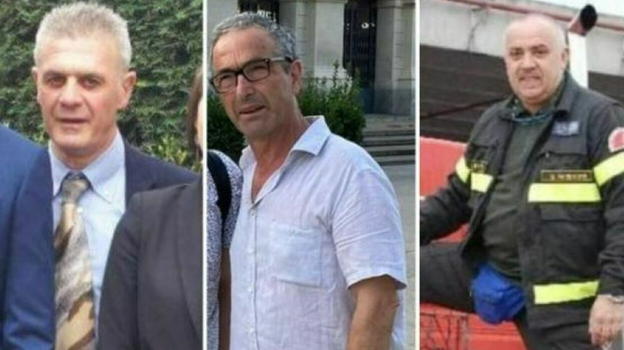 Tre vigili del fuoco perdono la vita, la disperazione delle famiglie