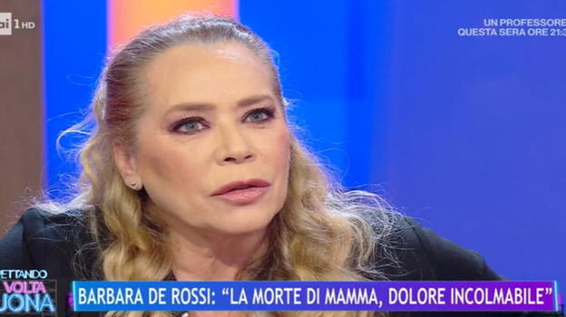 Barbara De Rossi, sfogo in diretta e studio ammutolito