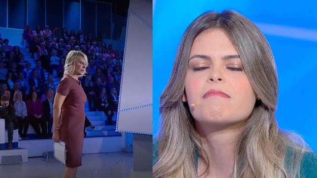 Maria De Filippi contro Fabiola: "Ma hai un cuore?