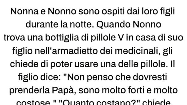 Nonna e nonno sono ospiti dai loro figli ed accade l’impensabile