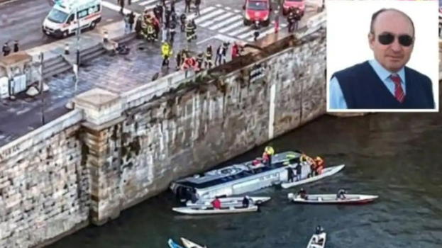 Bus precipitato nel Po in retromarcia: ecco la causa dell’incidente