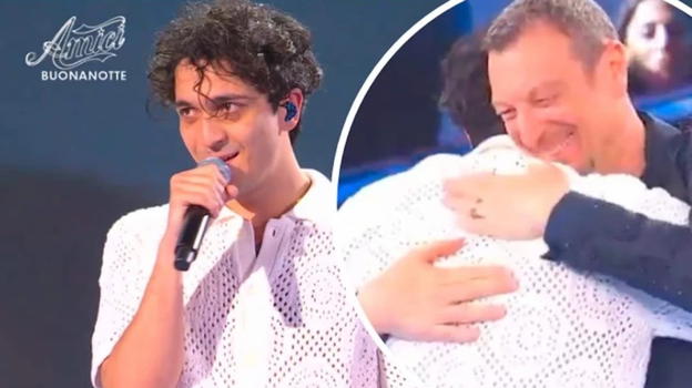 Tananai, la frase sconcertante ad Amadeus durante amici: "Papà"