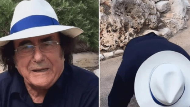 Al Bano in sedie a rotelle, il video del cantante: "Sto..