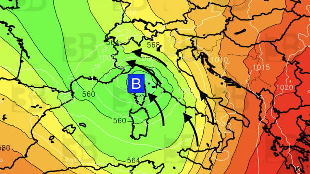 Italia, ciclone Hans in arrivo: tutte le zone interessate