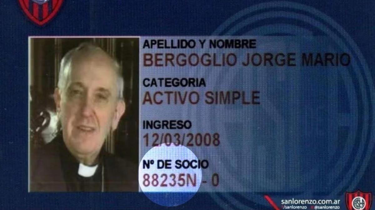 La coincidenza tra il decesso di Papa Francesco e il suo numero di tessera