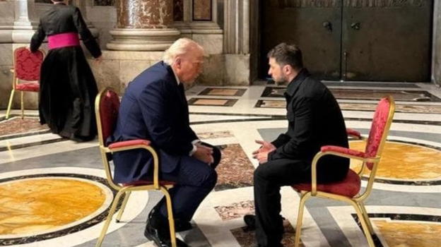 Funerali Papa Francesco, Trump e Zelensky si sono incontrati ed hanno parlato