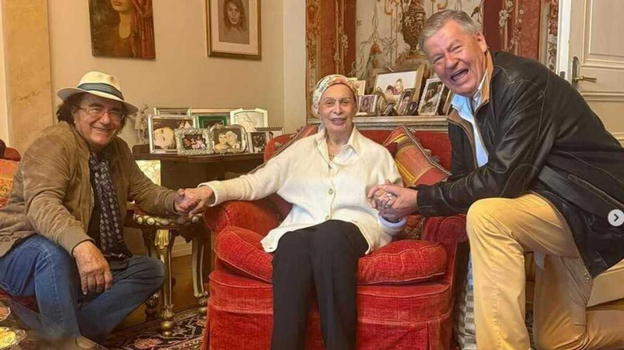 Al Bano, la foto a sorpresa da casa dell’amica Sophia Loren preoccupa i fan