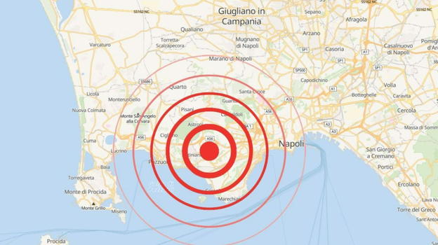 Napoli, l’annuncio dell’INGV: forte scossa di terremoto appena registrata