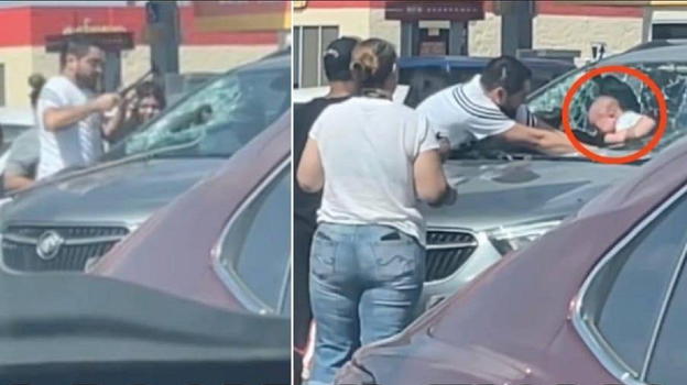 Neonato dimenticato in auto con 40 gradi