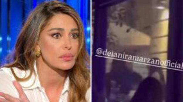 Belen e Michelle, rissa fuori il ristorante: lei finisce in ospedale