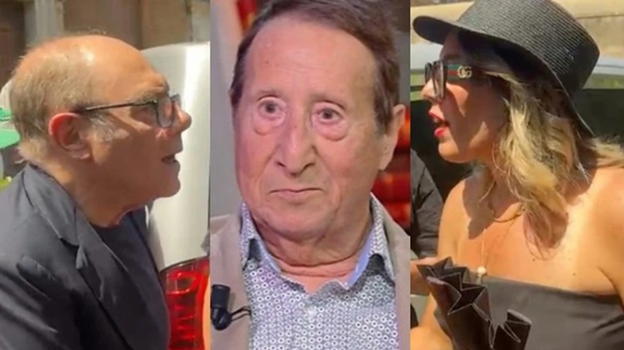 Funerali di Alvaro Vitali, Verdone a bocca aperta quando arriva lei in Chiesa