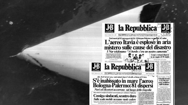 "S’è inabissato in mare l’aereo Bologna-Palermo: 81 dispersi"