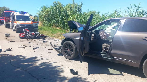 Scontro tra auto e moto: D’Alessio è deceduto sul colpo
