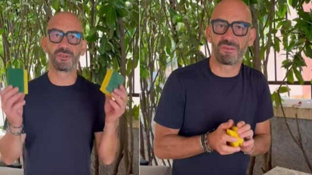 Bassetti batte Mastrolindo: "Miliardi di batteri, le spugnette vanno buttate ogni..