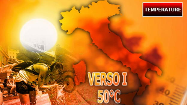 Caldo record con punte fino a 50 gradi: ecco dove