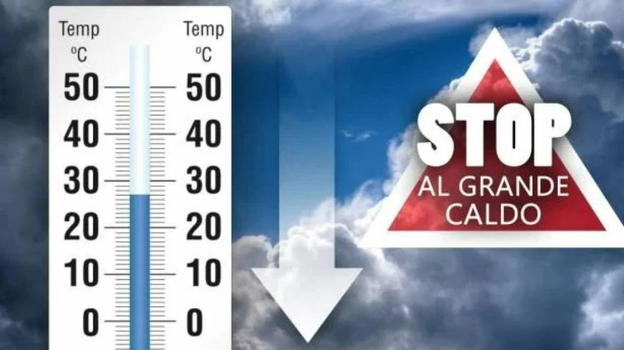 Addio Estate! Calo termico anche di 15 gradi