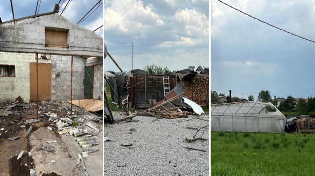 Italia, violenta tromba d’aria distrugge tutto: la situazione