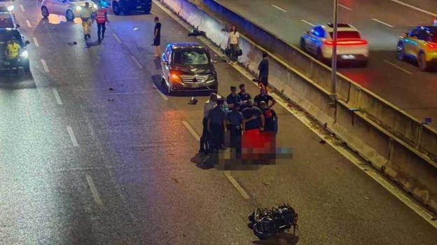 Brutto sinistro, donna investita mentre presta soccorso a due motociclisti