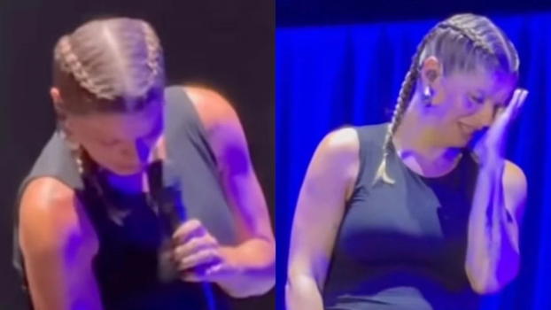 Alessandra Amoroso costretta a interrompere il concerto: "La mia pancia…"