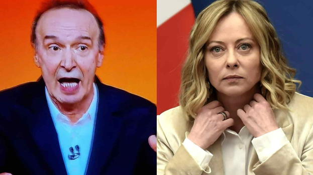 Benigni contro Meloni: "Italia Paese libero, tu sei solo..