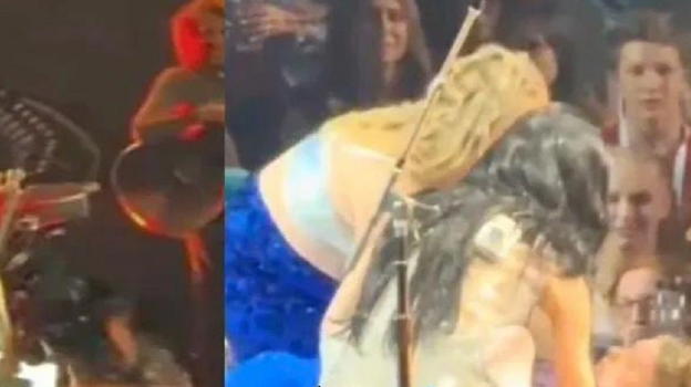 Incinta sviene sul palco, choc al concerto della famosa cantante