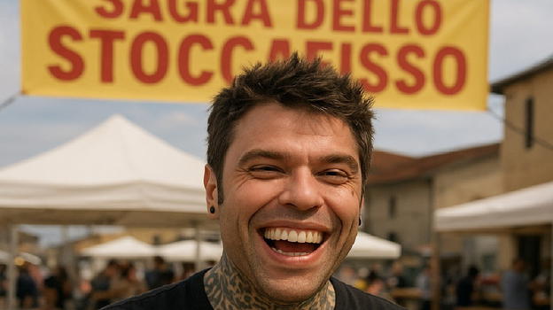 Fedez alla sagra dello stoccafisso: ecco quanto è stato pagato