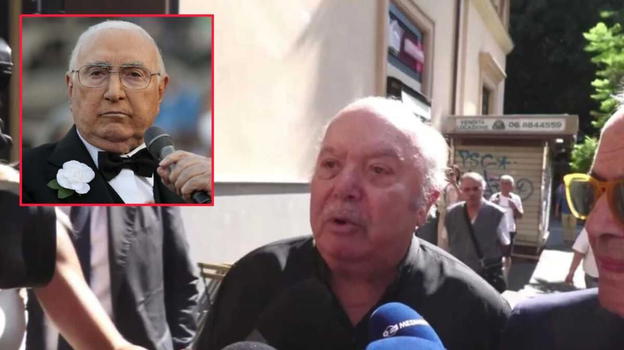 Pippo Baudo, Lino Banfi arriva alla camera ardente ma finisce male