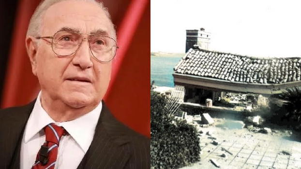 La villa di Pippo Baudo fatta saltare in aria dalla Mafia