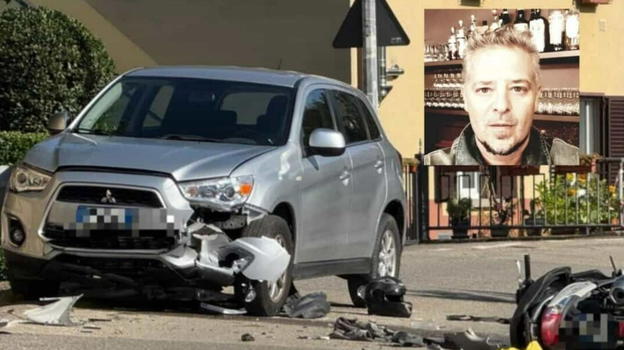 Scontro tra auto e moto, il famoso ristoratore ha perso la vita